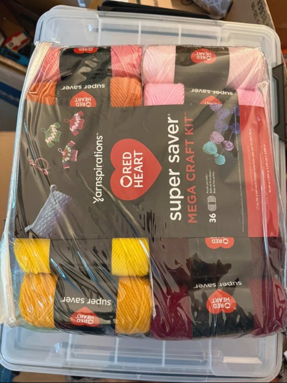 Super Saver Mega Craft Kit - Multicolor Yarn Pack